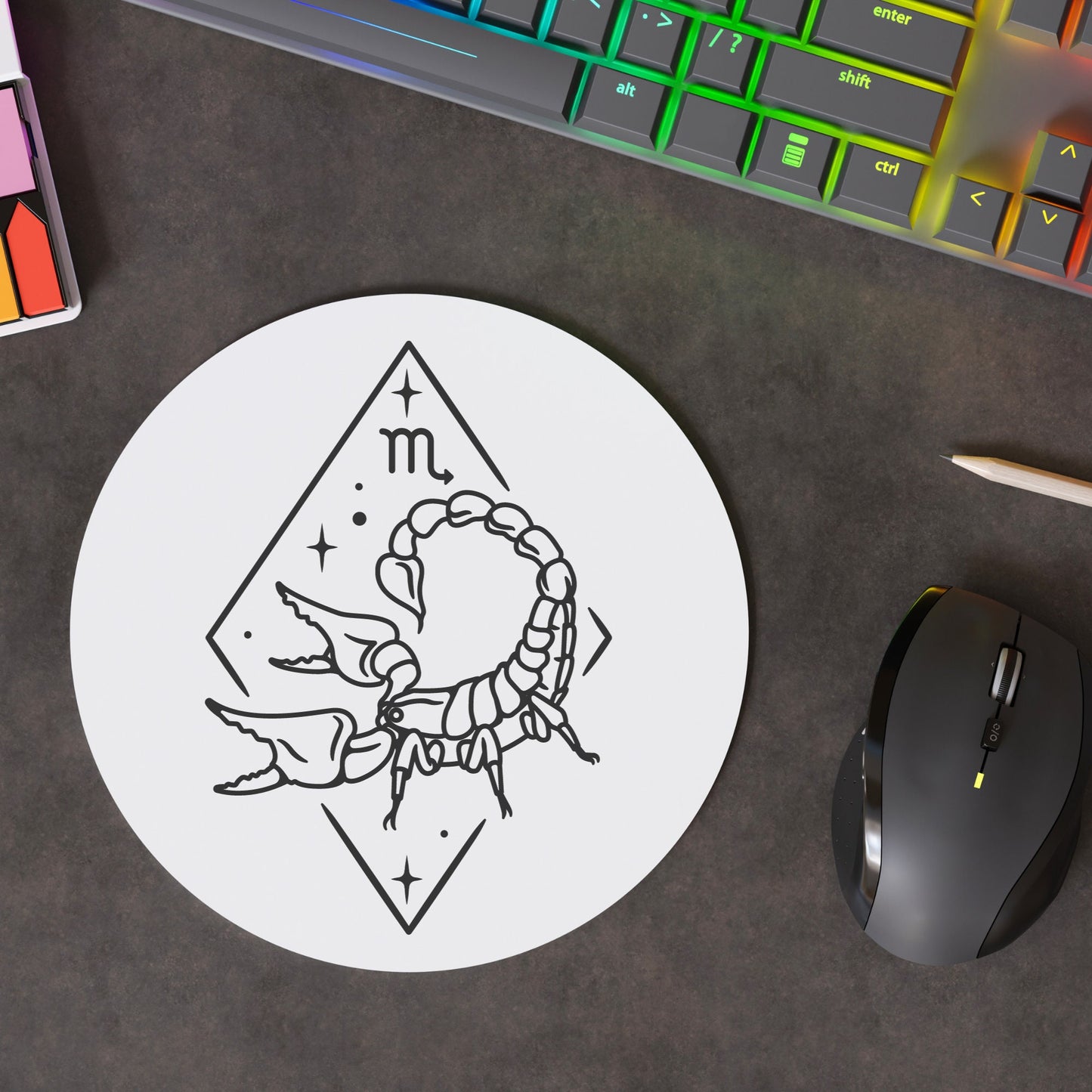 Scorpio Zodiac Art | Instant Downloads in Black & White | PNG, JPG, SVG, eps, dxf | Digital Download