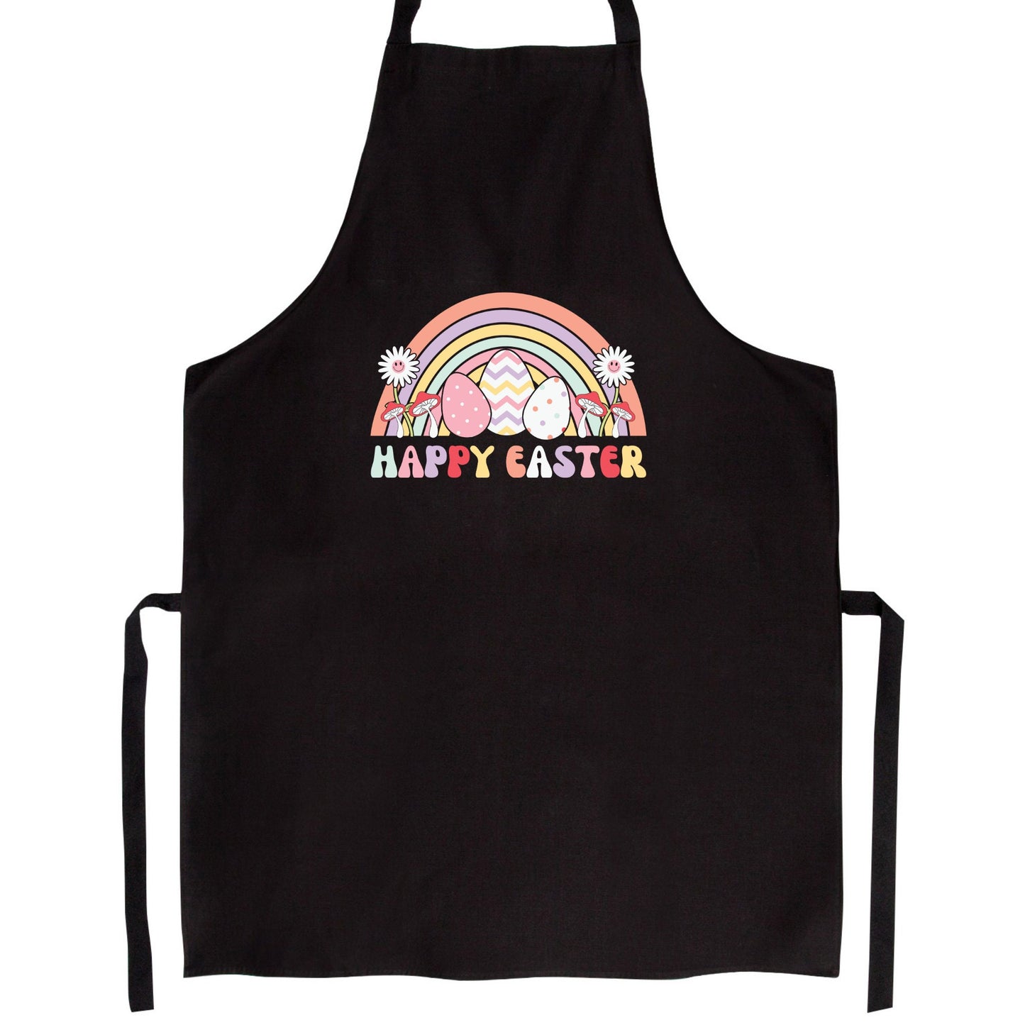 Happy Easter | Spring Rainbow Graphic Art | Instant Digital Download | PNG, JPG, SVG, eps, dxf
